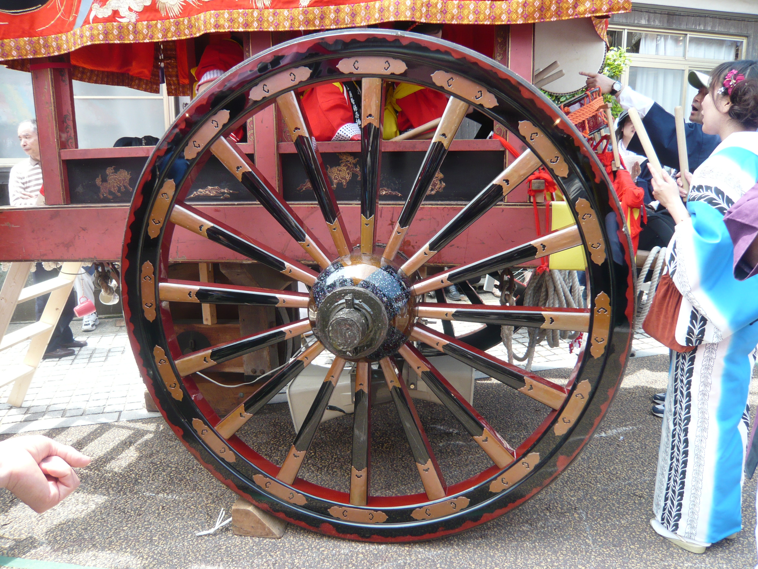 祭り山車大車輪 | 小林金具工藝舎